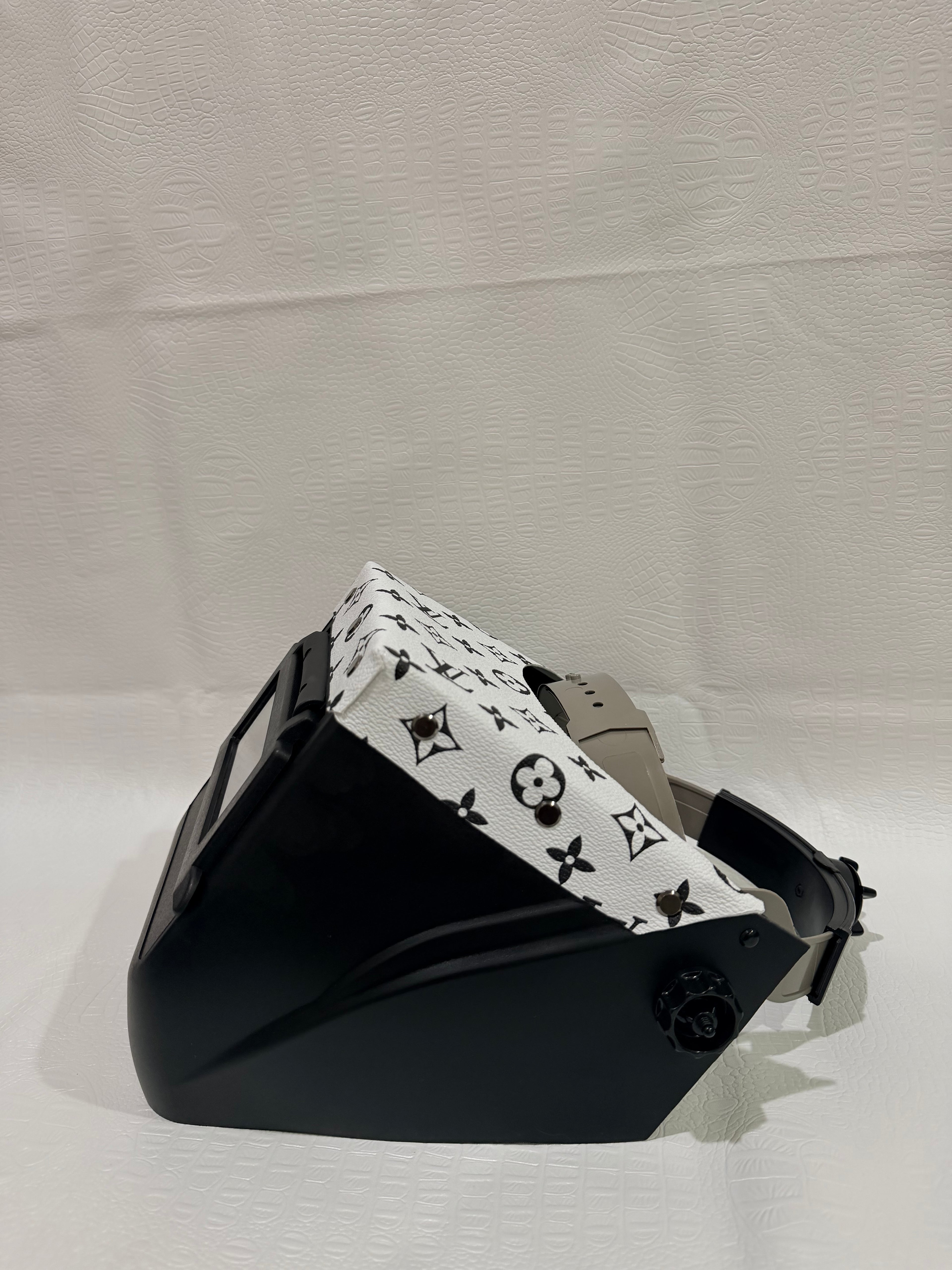 Black Hood, Black Flip with Black & White LV