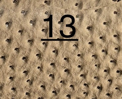 Exotic Leather Glove Clip (20+ Options)