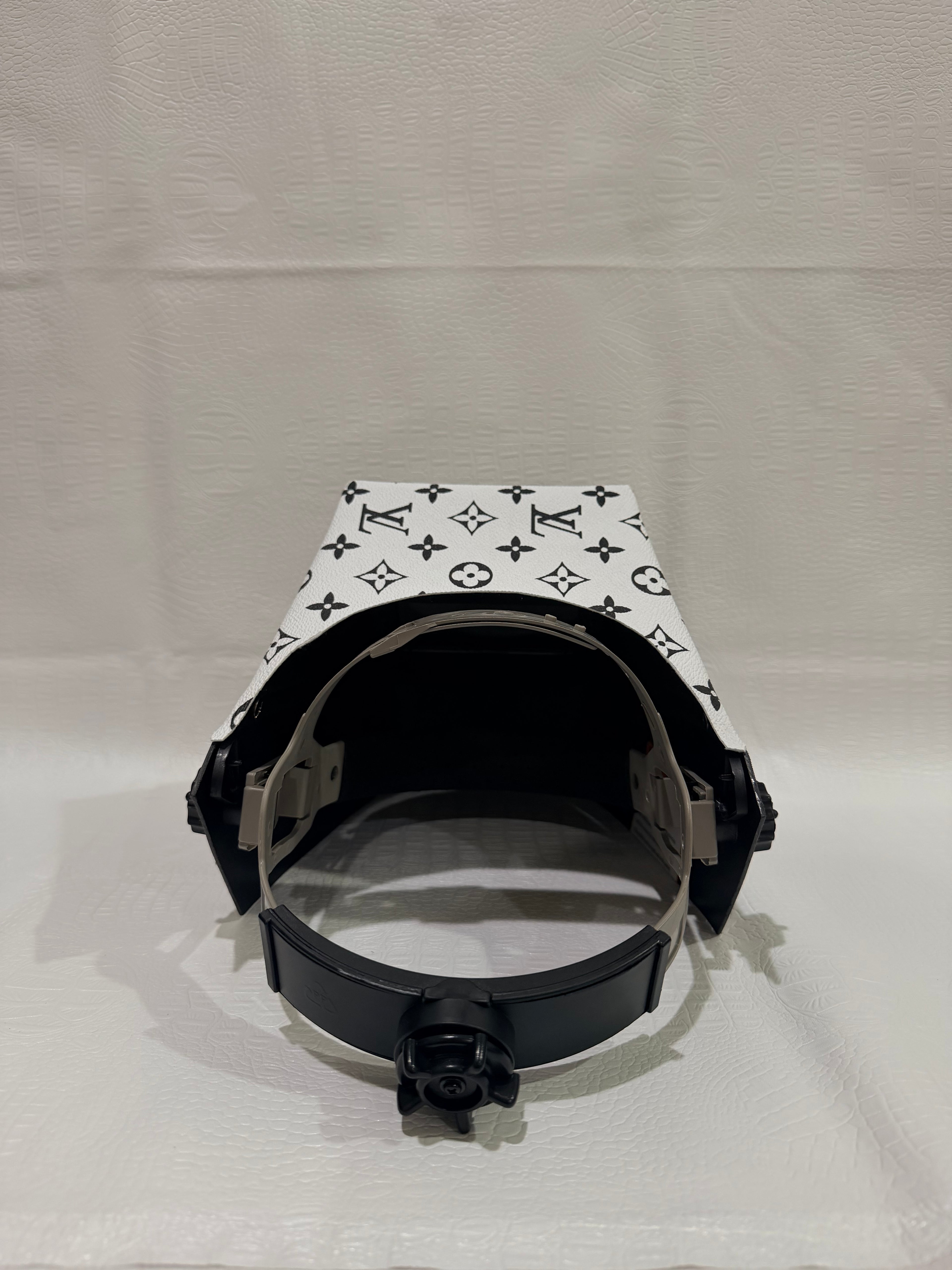 Black Hood, Black Flip with Black & White LV