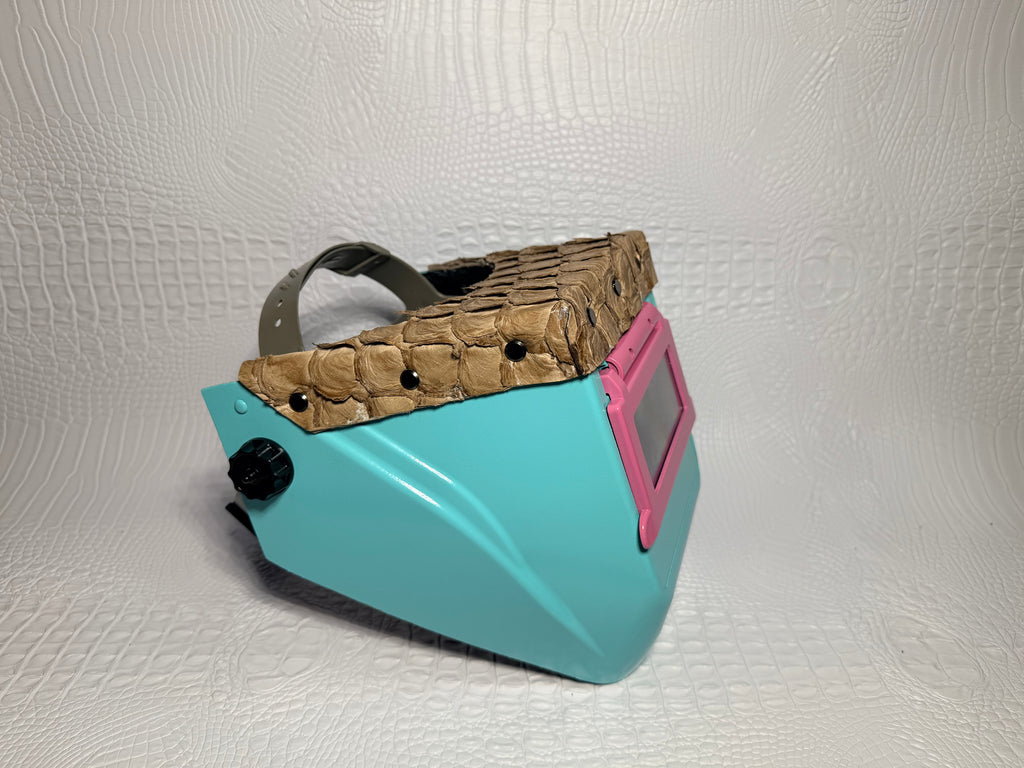 Hidden Sea Glass Hood, Sugar Pink Flip, Sesame Pirarucu