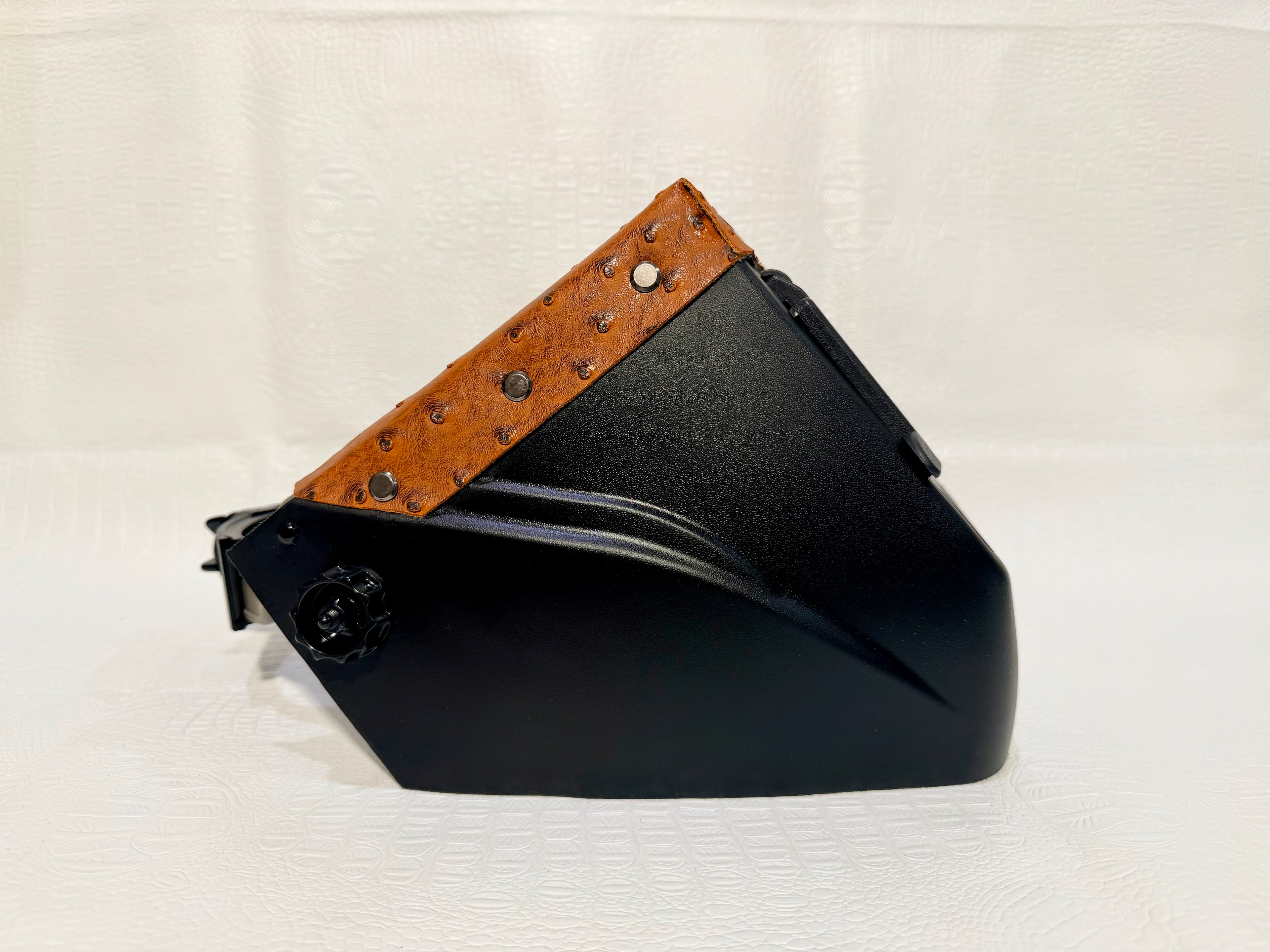 Black Hood, Black Flip with Conac Ostrich