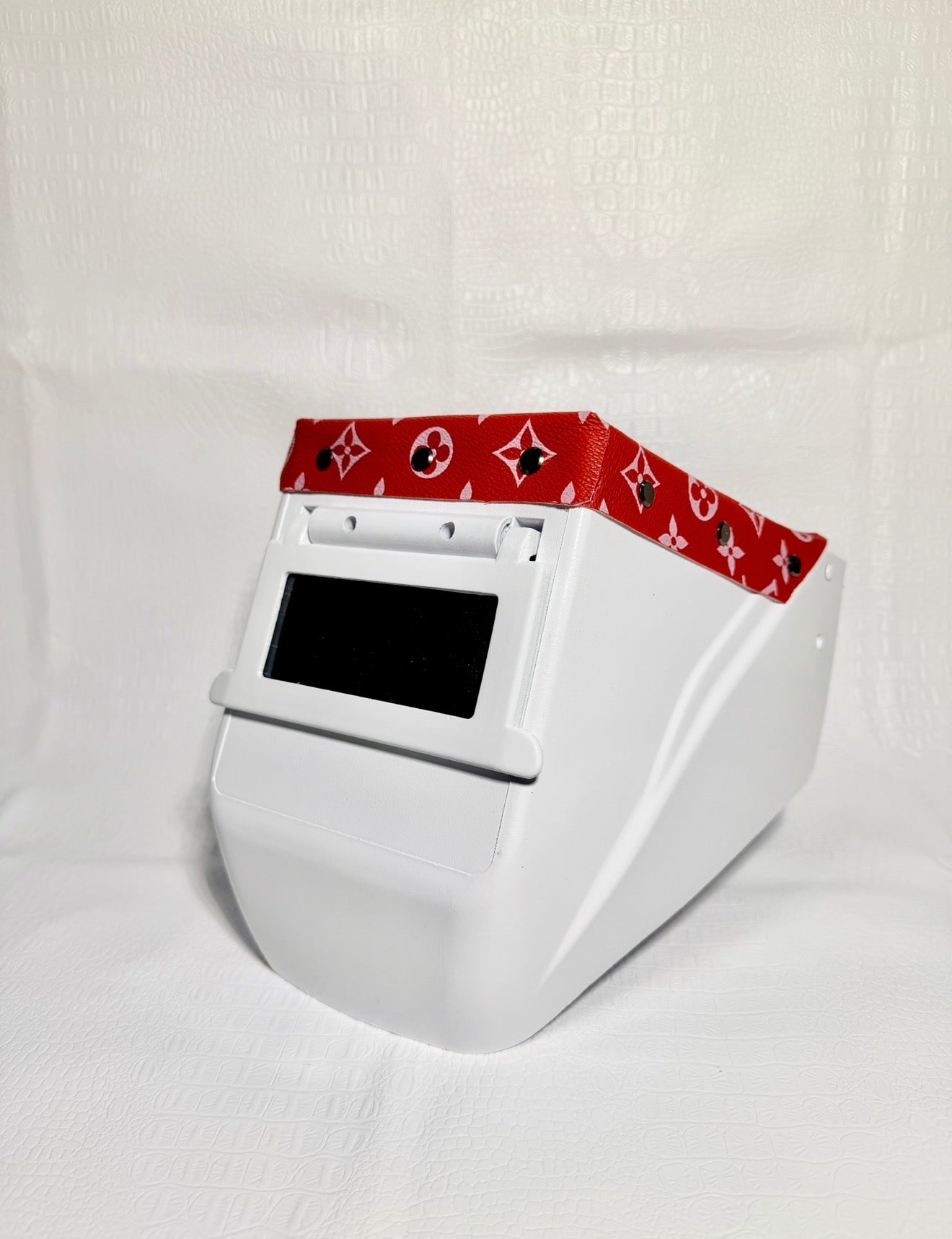 White Hood, White Flip, Red LV