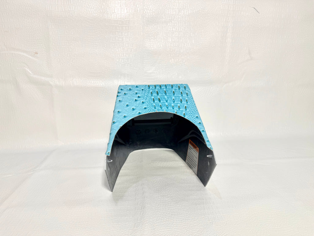 White Hood, White Flip, Aqua Gatorich