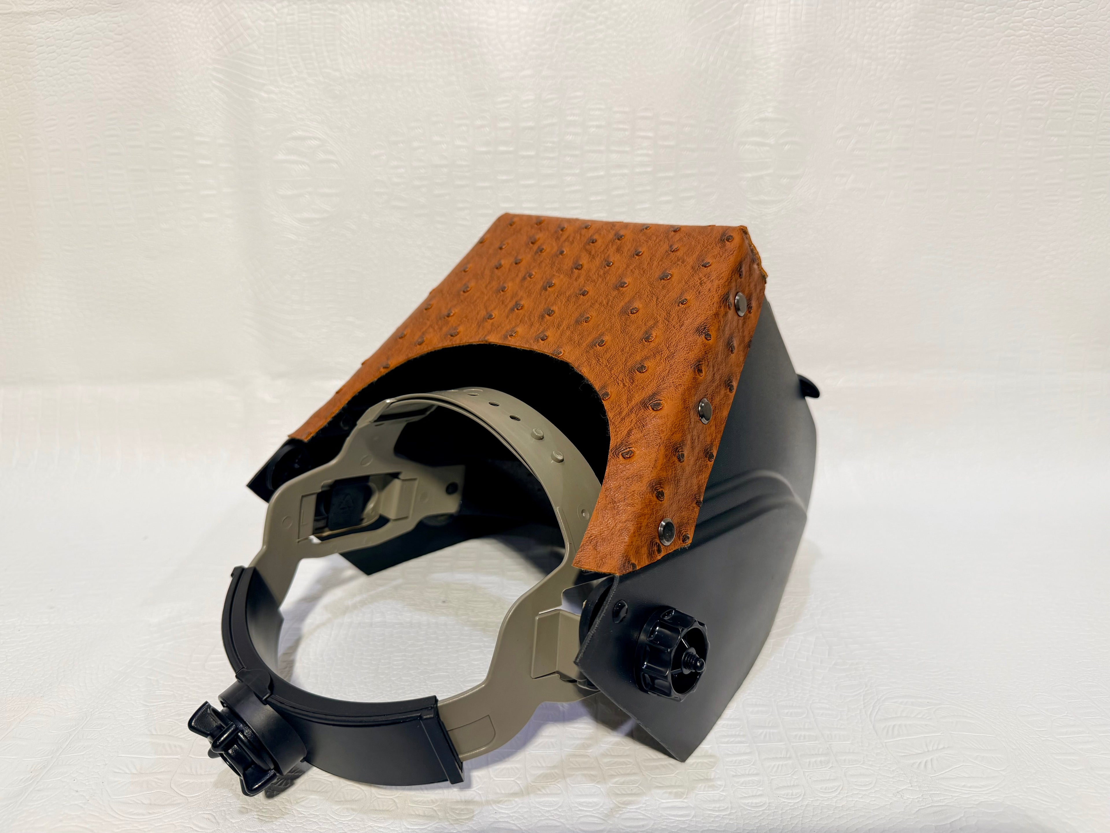 Black Hood, Black Flip with Conac Ostrich